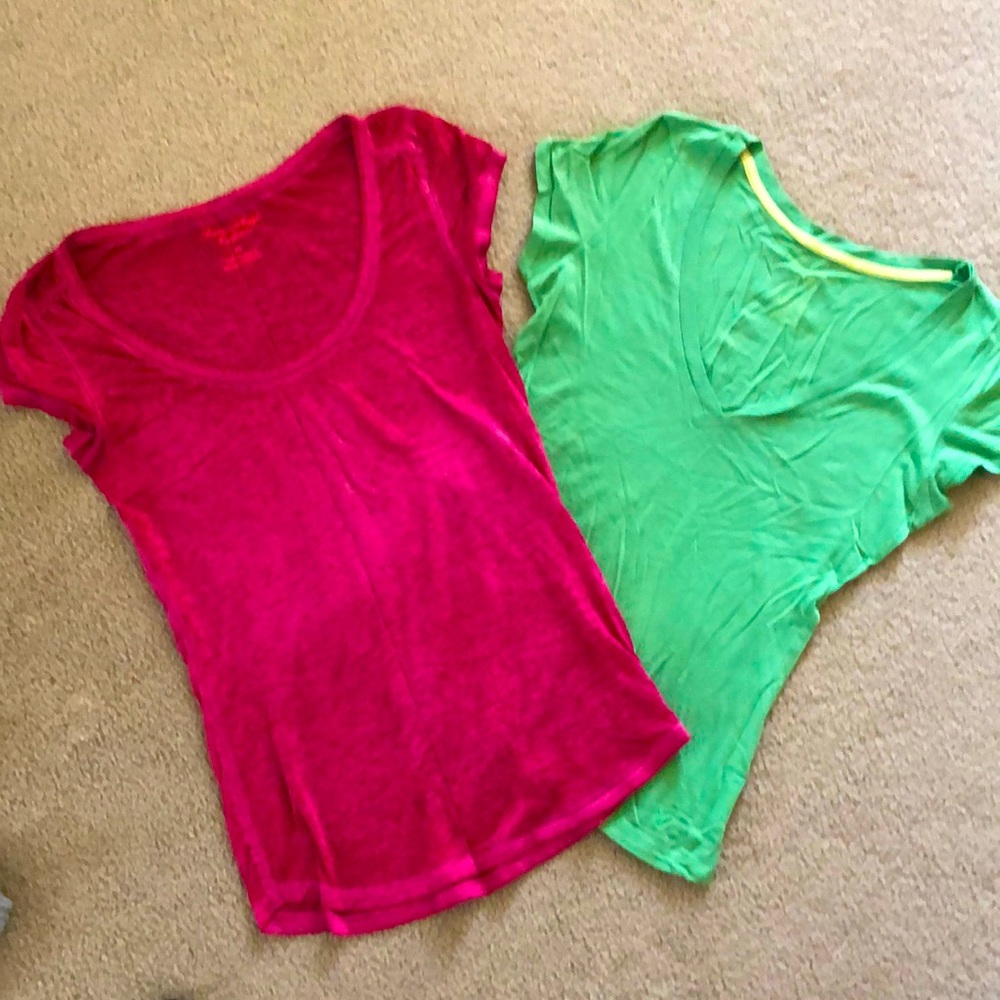 Two American Eagle Outfitters Short Sleeve T-shirts